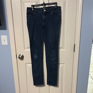 White House Black Market Dark Blue The Slim Jeans